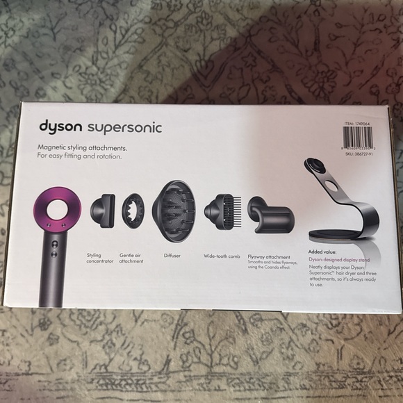 Dyson Supersonic Hair Dryer - Iron/Fuchsia